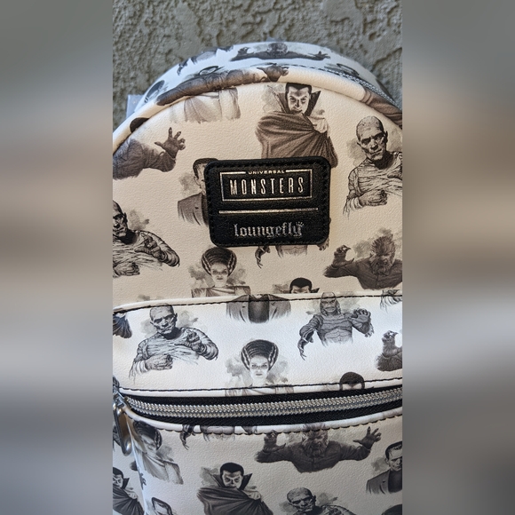 Loungefly Universal Monsters Icons Mini Backpack - Picture 2 of 6